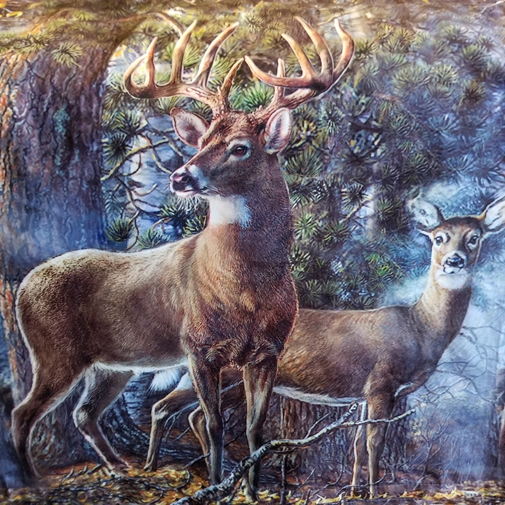 Window Valances Deer Time NWOT